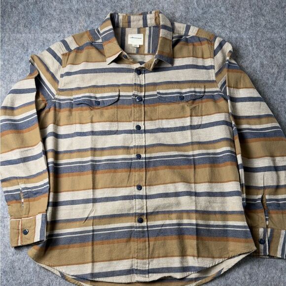 American Eagle Outfitters Other - American Eagle Southwestern Twill Flannel Shirt XLarge Earthtone Casual #330